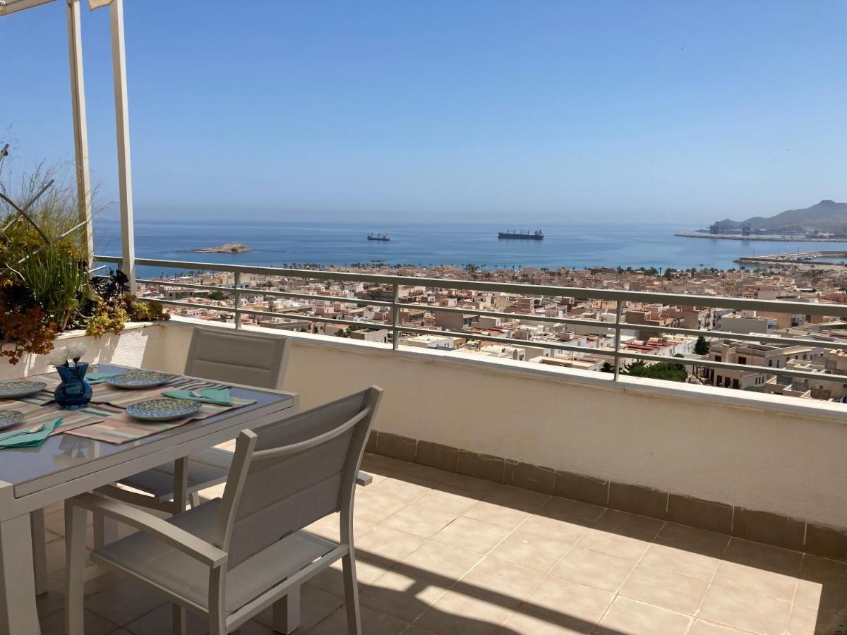 Atico Con Espectaculares Vistas Al Mar Apartment Carboneras Exterior photo